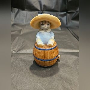 1992 Schmid Kitty Cucumber "PICKLES" Figurine by B. Shackman